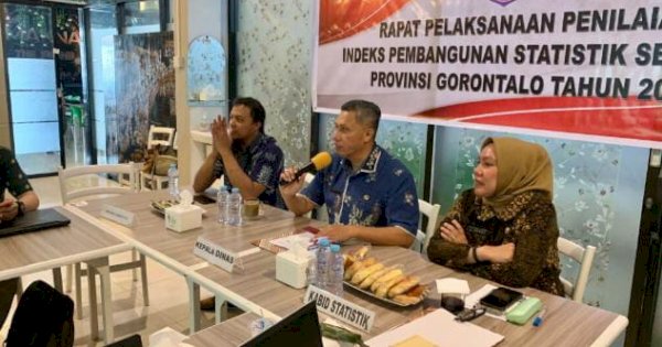 Diskominfotik Provinsi Gorontalo Gelar Rakor Pelaksanaan Penilaian IPS, Ini Tujuannya