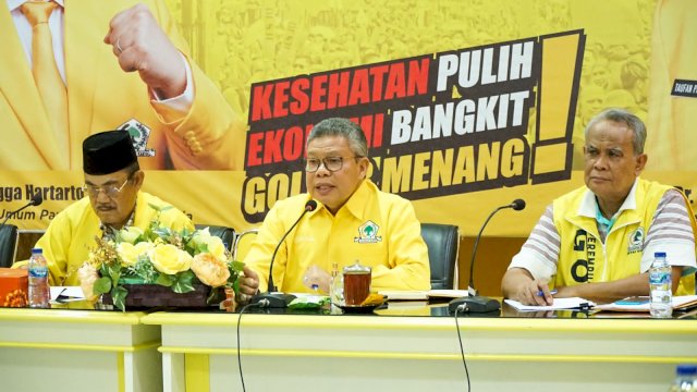 Taufan Pawe Sebut Penentuan Nomor Urut Caleg Partai Golkar Berdasarkan PDLT