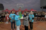 Ketua Perbasi Makassar Indira Yusuf Ismail Buka Turnamen Basket 3X3 SMP-SMA 