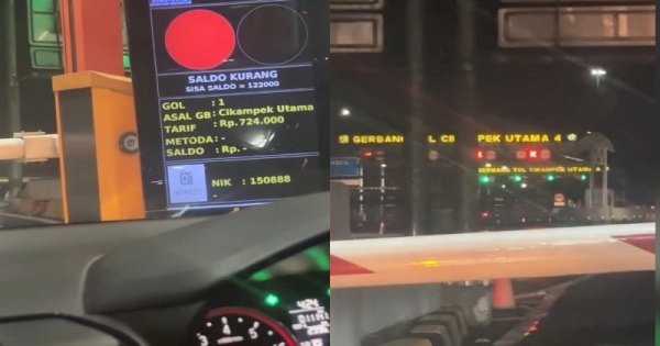 Viral Pengendara Mobil Kena Tarif Tol Cikampek Rp724 Ribu, Netizen: Putar Balik Itu Mah