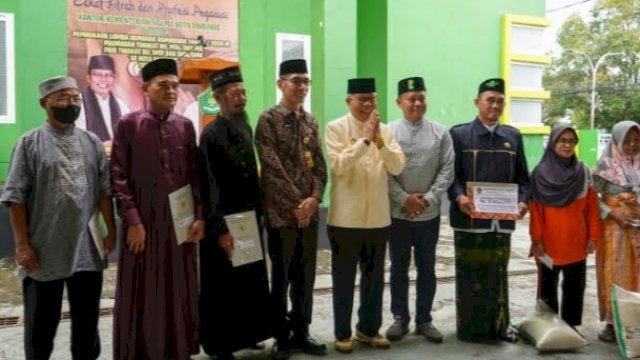 Wali Kota Taufan Pawe Apresiasi Distribusi Zakat yang Dilakukan Kemenag Parepare