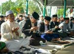 Meriahnya Salat Idul Fitri di Lapangan Andi Makassau Parepare Bersama Taufan Pawe
