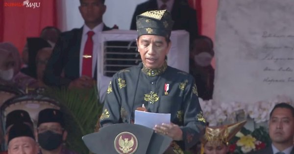 Ini Teks Pidato Lengkap Presiden Jokowi di Hari Lahir Pancasila 2023