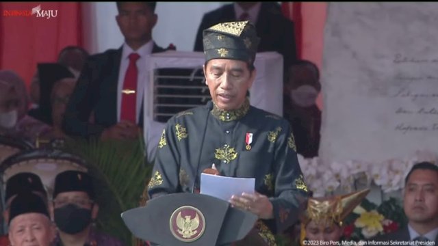 Ini Teks Pidato Lengkap Presiden Jokowi di Hari Lahir Pancasila 2023