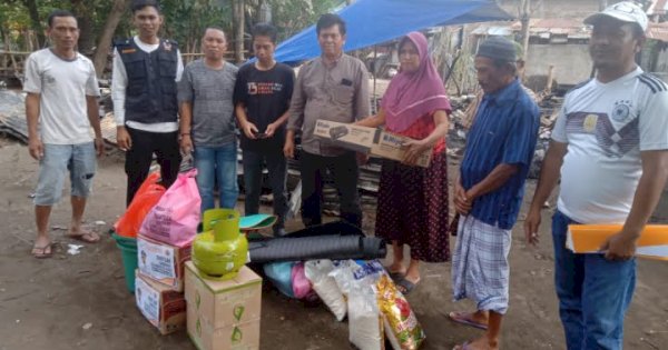 Pemprov Sulsel Salurkan Bantuan untuk Korban Kebakaran di Bantaeng 