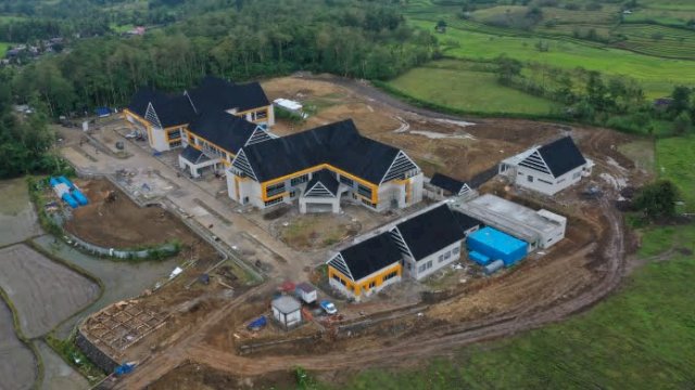 Penampakan Rumah Sakit Regional La Mappapenning di Kabupaten Bone, Sulsel. (Sumber: Pemprov Sulsel)