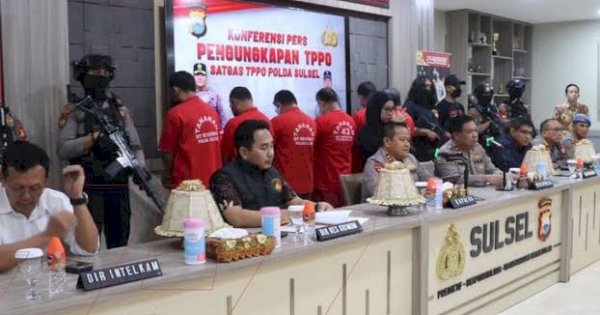 Polda Sulsel Bongkar Kasus Peradangan Orang ke Malaysia 