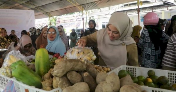 Gelar Gerakan Pangan Murah, Bupati Indah Imbau Prioritaskan Masyarakat