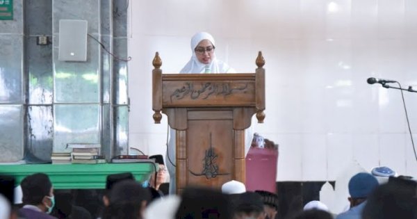 Salat ID di Masjid Syuhada, Ini Pesan Bupati Indah 