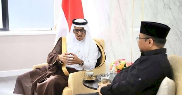 Menag Yaqut Bertemu Dubes Arab Saudi, Bahas Masalah Jamaah Haji Indonesia