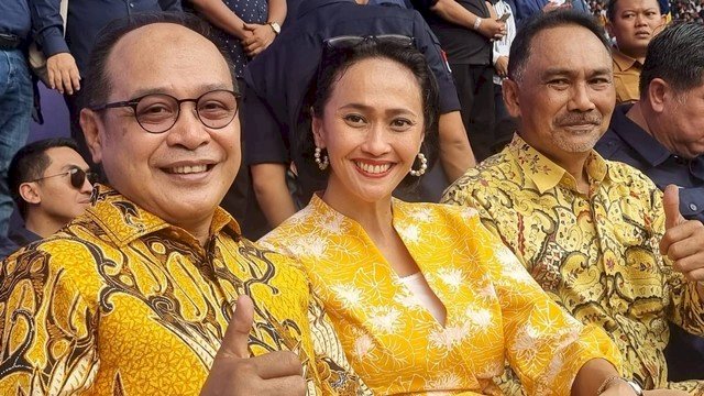 2 Pentolan Golkar Asal Sulsel Hadiri Apel Siaga Partai NasDem di GBK