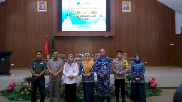 Identifikasi Risiko dan Penyebab Awal Stunting, TPPS Kabupaten Maros Lakukan Audit Kasus
