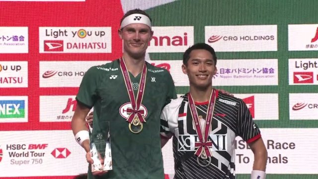 Jojo Gagal Tumbangkan Viktor Axelsen di Final Japan Open 2023