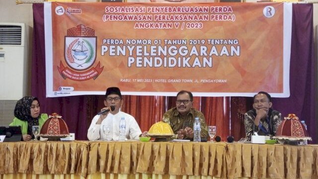 Anggota DPRD Makassar Muchlis Misbah Dorong Pelajaran PMP Dikembalikan ke Sekolah