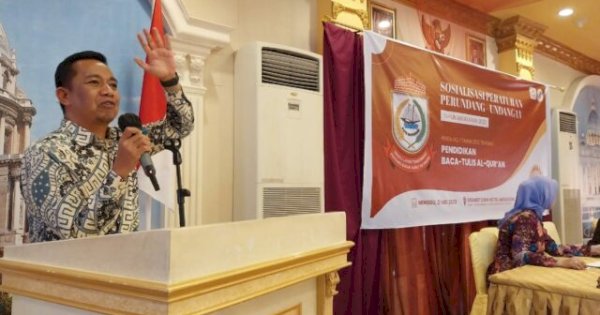 Anggota DPRD Makassar Kasrudi Paparkan Pentingnya Perda Baca Tulis Alquran dalam Peningkatan Kualitas Anak