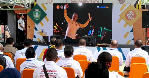 Disporapar Paparkan Capaian Wali Kota Taufan Pawe ke Peserta Studi BPSDM Papua Barat