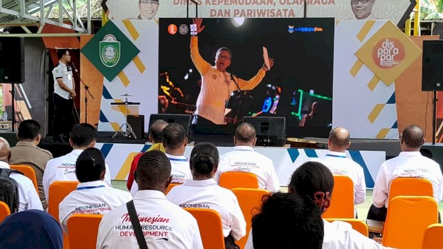 Disporapar Paparkan Capaian Wali Kota Taufan Pawe ke Peserta Studi BPSDM Papua Barat