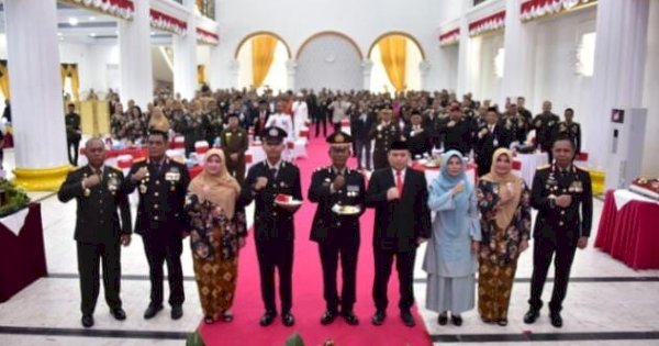 Penjagub Gorontalo Hadiri Syukuran HUT ke-77 Bhayangkara