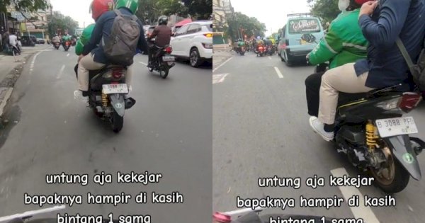 Viral Driver Ojol Kejar Penumpang Gegara Salah Naik Ojek Online