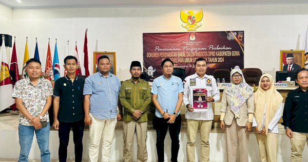 Rampungkan Perbaikan Berkas Bacaleg, Gerindra Gowa Target Menang Pemilu