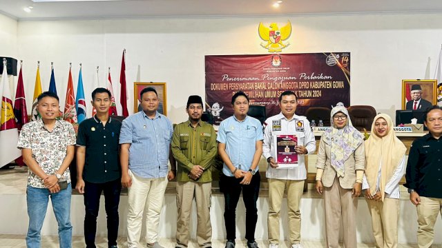 Rampungkan Perbaikan Berkas Bacaleg, Gerindra Gowa Target Menang Pemilu