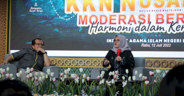 Lolly Ajak Peserta KKN Nusantara Deklarasi Pemilu 2024 Damai-Berintegritas