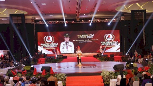 Rakernas APEKSI XVI Tahun 2023 di Makassar Resmi Dibuka