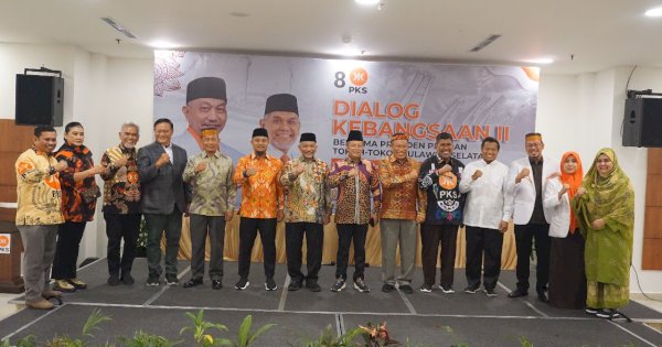 Gubernur Sulsel Hadiri Dialog Kebangsaan PKS Sulsel