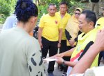 DPD Golkar Parepare Gerak Cepat Berikan Santunan kepada Korban Rumah Kebakaran