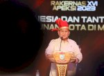 Menhan Prabowo Subianto Paparkan Hilirisasi pada Forum APEKSI di Makassar 