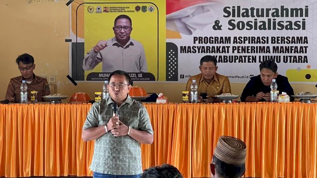 Serap Aspirasi, Muhammad Fauzi Temui Warga Penerima Manfaat di Masamba