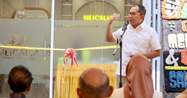 Grand Opening Meicalia Aesthetic &#038; Dental Clinic, Danny Pomanto: Makassar Makin Makmur