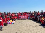 Serunya Family Gathering yang Digelar Camat Tallo di Pantai Tanjung Bayang 