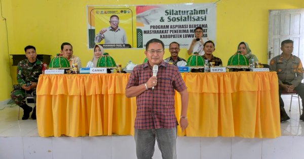 Reses dengan Warga, Muhammad Fauzi Titip Pesan Jelang Tahun Politik