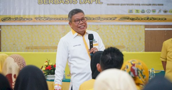 Taufan Pawe Pimpin Konsolidasi Strategi Pemenangan Calon Legislatif Golkar Pangkep