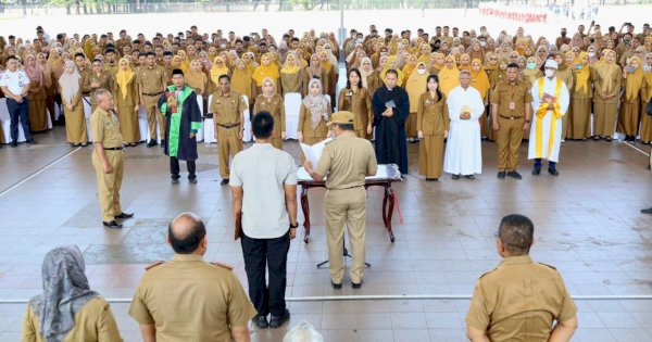 Danny Pomanto Lantik 829 Pejabat Fungsional Tertentu, Ini yang Disampaikan