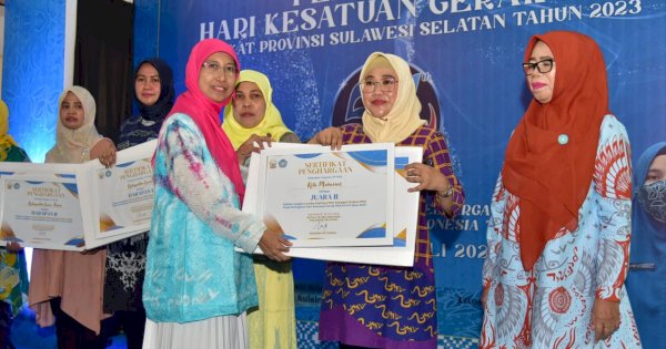 TP PKK Makassar Sukses Boyong 7 Juara di HKG PKK Tingkat Provinsi Sulsel