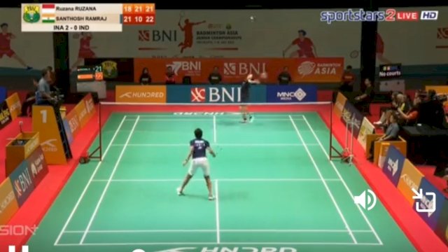 Link Streaming Final Asia Junior Championships 2023: Indonesia vs Jepang