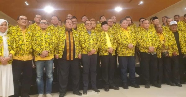 Bertemu di Bali, 38 DPD I Golkar se-Indonesia Tolak Munaslub