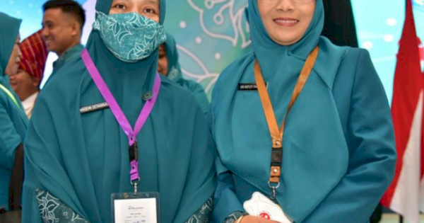 Pj Ketua TP PKK Takalar Hadiri Peringatan HKG ke-51 di Medan