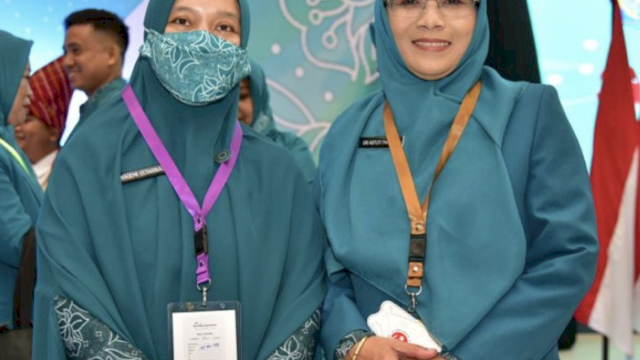 Pj Ketua TP PKK Takalar Hadiri Peringatan HKG ke-51 di Medan