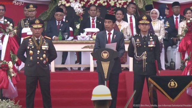 Presiden Jokowi ke Anggota Polri: Jangan Salah Gunakan Kekuatan