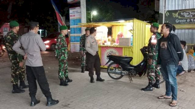 TNI-Polri di Takalar Bersinergi Gelar Patroli Gabungan Wilayah Rawan Balap Liar