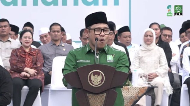 Tak Ada Ganjar, Cak Imin Sindir Surya Paloh di Harlah ke-25 PKB di Solo