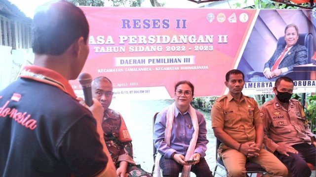 Anggota DPRD Makassar Galmerrya Serap Aspirasi Warga Biringkanayya Soal Layanan Kesehatan dan Drainase