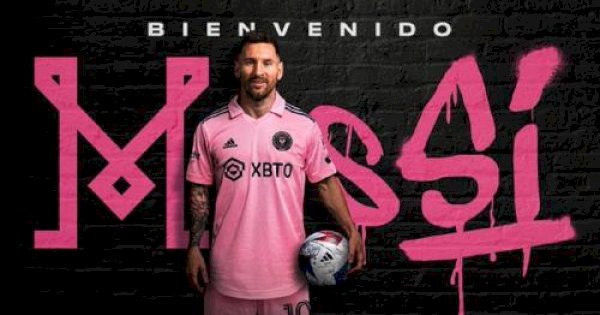 Lionel Messi Resmi Diperkenalkan Inter Miami