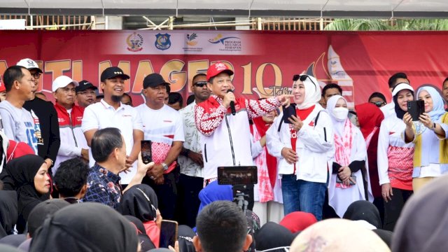 Mendagri Sebut Program Gubernur Andi Sudirman Jalan Sehat Anti Mager Sangat Luar Biasa