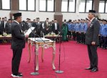 Gubernur Andi Sudirman Lantik Andi Muhammad Arsjad Jadi Pj Sekprov Sulsel