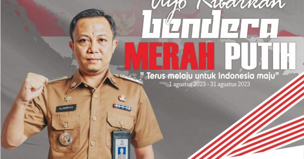 Camat Tallo Serukan Warganya Kibarkan Bendera Merah Putih: Ini Momentum Hormati Leluhur Bangsa