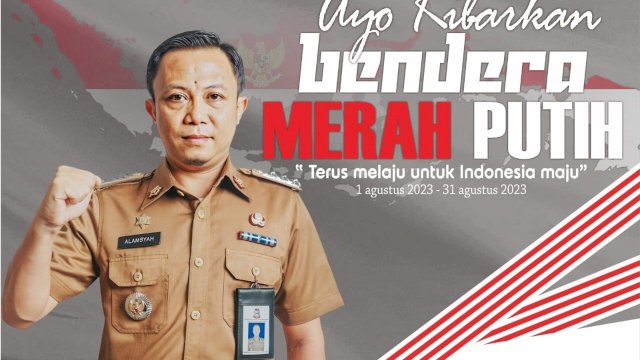 Camat Tallo Serukan Warganya Kibarkan Bendera Merah Putih: Ini Momentum Hormati Leluhur Bangsa